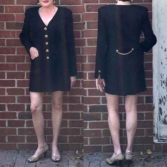 [SOLD]St. John Collection Brown Santana Knit Dress - Picture 6 of 8